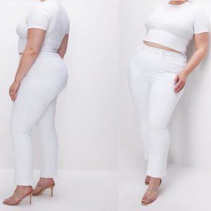 NWT Good American Good Curve Straight Jeans - Size 18